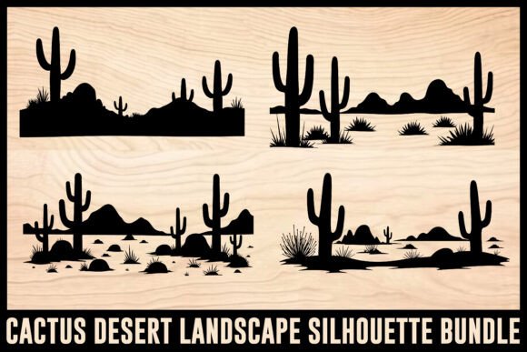 Download Cactus Desert Landscape Set - Premium Bundle