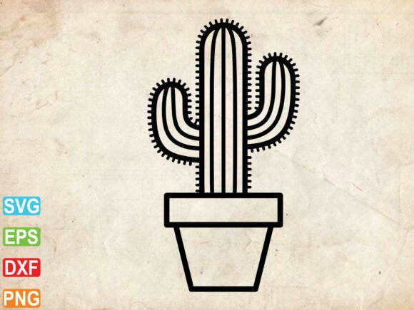 Download Cactus SVG, Hand Drawn Desert Clipart - Drawn Collection