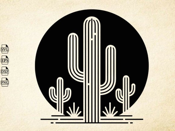 Download Cactus SVG, Hand Drawn Desert Clipart - Drawn Collection